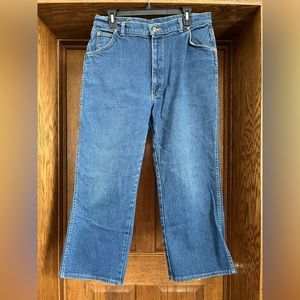 Vintage 70s LL Bean Jeans Women’s Size 14 Made in USA High Rise Freeport Maine